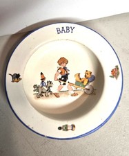 Vintage Czechoslovakian-Czech- Baby bowl and baby cup
