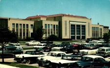 Postcard Brown Lupton Student Center Texas Christian University Fort Worth Texas