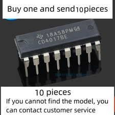 10 piece set CD4017BE in-line DIP-16 counter 5.5MHz 3V~ 18V