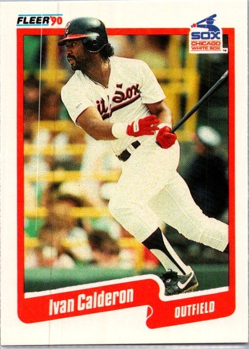1990 Fleer - Ivan Calderon #529