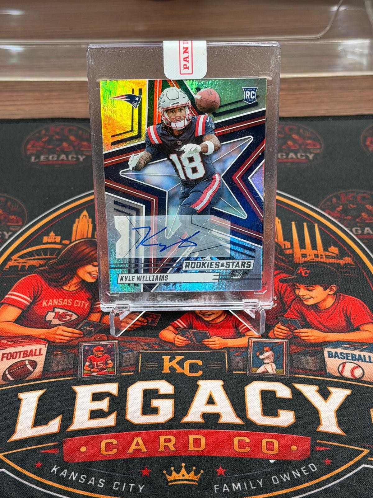 Kyle Williams 2025 Panini Rookies & Stars #152 Rookie Signatures- Encased
