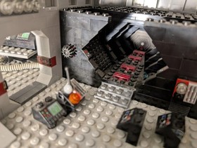 [Used]Lego 10188 STAR WARS DEATH STAR RETIRED.NO FIGURES, Box, Manual Incomplete