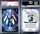2024 Panini Phoenix Drake Maye 179 Purple Fade RC Patriots Rare PSA 10