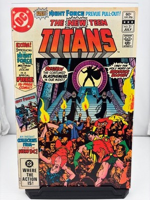 The New Teen Titans #21 *KEY* Multiple first Appearances - DC Comics 1982