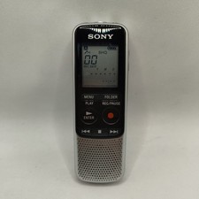 Sony ICD-BX140 Handheld Digital Voice Recorder 4GB Tested and Working Handheld