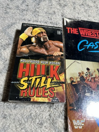 WWF The Wrestling Album SPECIAL CASSETTE 1985 VTG & 2 VHS - All New/SEALED - Picture 4 of 8