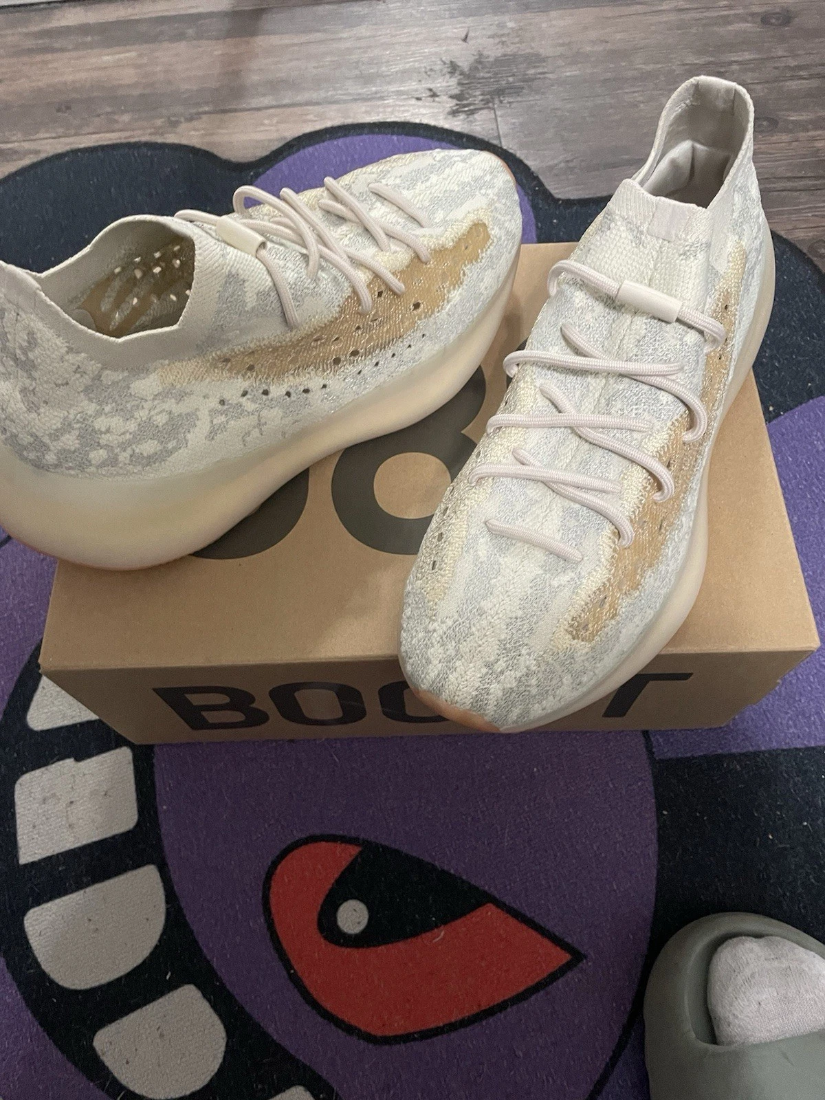 Adidas Yeezy Boost 380 Yecoraite Reflective taglia 12