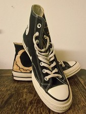 Custom Converse All Star High-top Sun and Moon Celestial Design UK Size 7.5 VGC