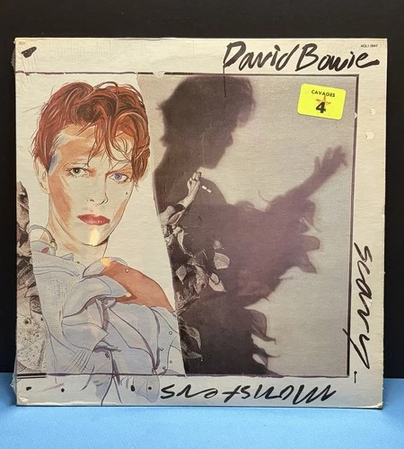 David Bowie-Scary Monsters LP-SEALED-AQL1-3647 MINT VINYL-See Pictures HTF Rare