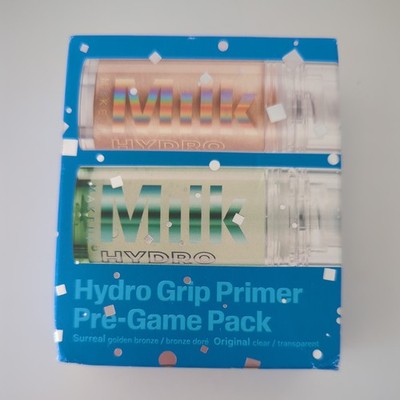 Milk Makeup Hydro Grip Golden Bronze + Primer Pre-Game Pack Set NIB $26 MSRP