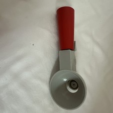 Melissa  Doug Ice Cream Scooper Replacement Magnetic Scoop Gray w/ a Red Handle