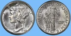 1940-D Mercury Dime — photo from another recent sale