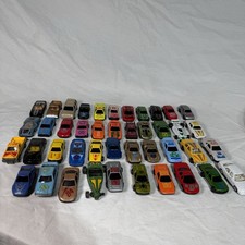 Lot Of 43 Generic Toy Cars Die Cast Plastic FAST FREE SHIPPING