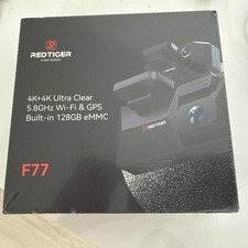 REDTIGER F77 Dash Cam 4K 4K Starvis2 Dual IMX678 Voice Control 5.8GHz WIFI