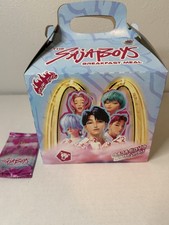 McDonald's Saja Boys Happy Meal Box Packaging Lot w/ Sealed Packet