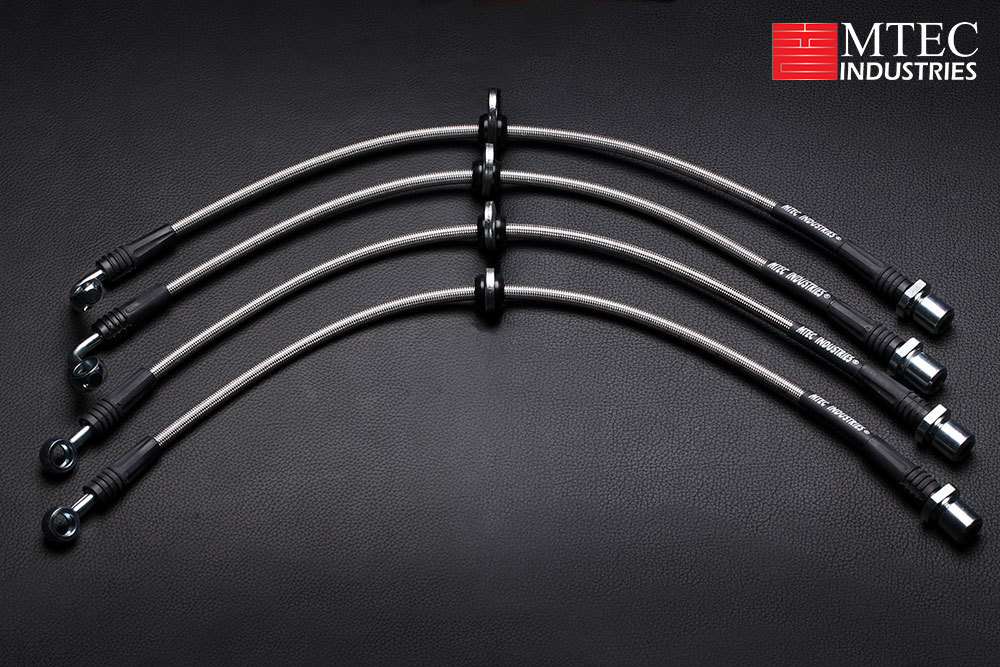 MTEC Industries Stainless Steel Brake Lines for Scion FRS / Subaru BRZ