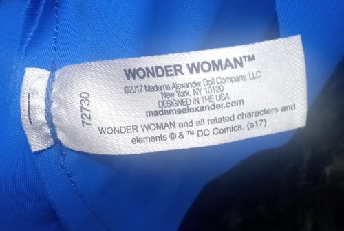 Madame Alexander Collectible SuperHero Doll Series DC Wonder Woman 18'' Tall - Picture 6 of 6