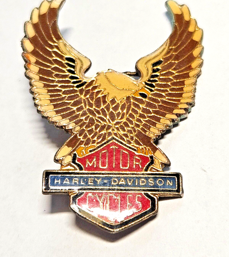 Harley Davidson Eagle Logo Enamel Pin