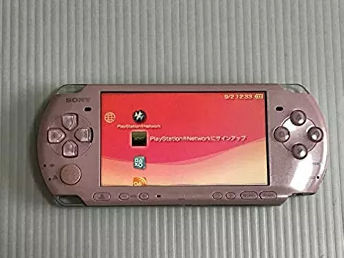 Sony Playstation Portable PSP 3000 Series Handheld Gaming Console System  (Pink) (Renewed)