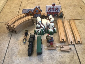 brio polar express holiday set