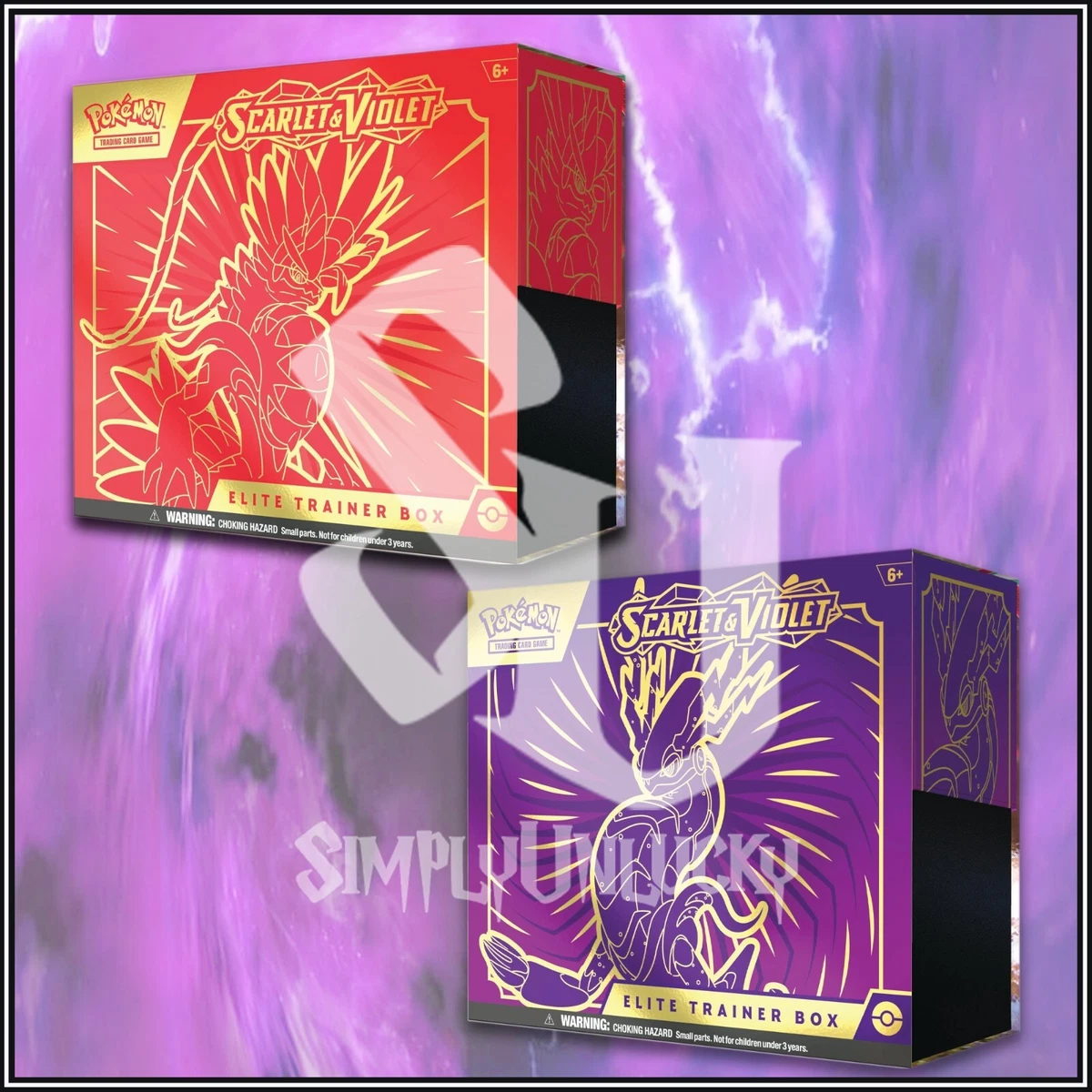 Pokémon TCG Scarlet & Violet Koraidon/Miraidon Elite Trainer Box
