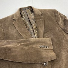 Ralph Lauren Blazer Men Size 44R two button Jacket Casual Corduroy Sport Coat