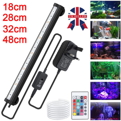 LED Aquarium Lights Submersible Air Bubble RGB Light for Fish Tank Underwater. - Picture 11 of 15
