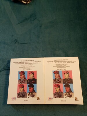 El Ajusticiamiento Tomo 1 y 2 2 Libros Spanish Trujillo Republica Dominicana New