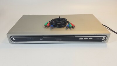 Magnavox DVD / CD Player MDV456/17 with AV Cables Progressive Scan Tested Works