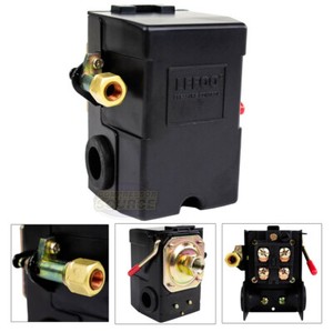 95-125 Psi Pressure Switch Control 240V Compressor Air Pressure Switch Heavy Duty for 26A Air Compressor Pump Control Valve 95-125 Psi Pressure Switch Control 240V Compressor Air Pressure Switch Heavy Duty for 26A Air Compressor Pump Control Valve