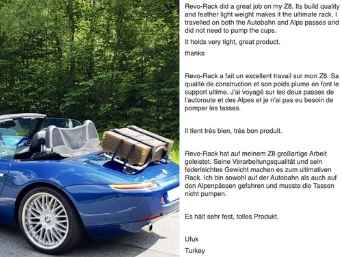 Stivale Mercedes SLC | Bagagliaio | Portapacchi; Senza Morsetti Senza Staffe Nessun Danno - Foto 6 di 8