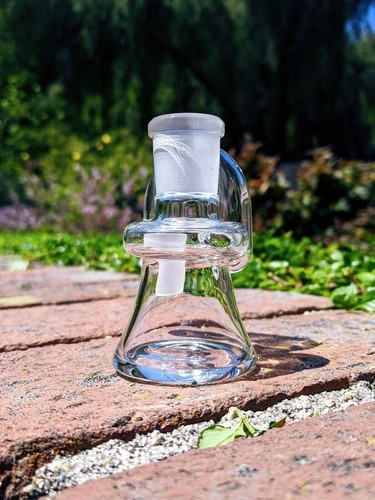 Mini recolector de cenizas secas Pyrex 18 mm 90 ° pipa de agua para fumar transparente burbuja 2 un. - Imagen 4 de 15