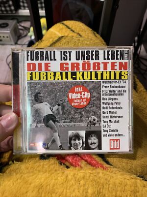 VARIOUS Fussball Ist Unser Leben - Die Grosten Fussball-Kult Hits CD NEW