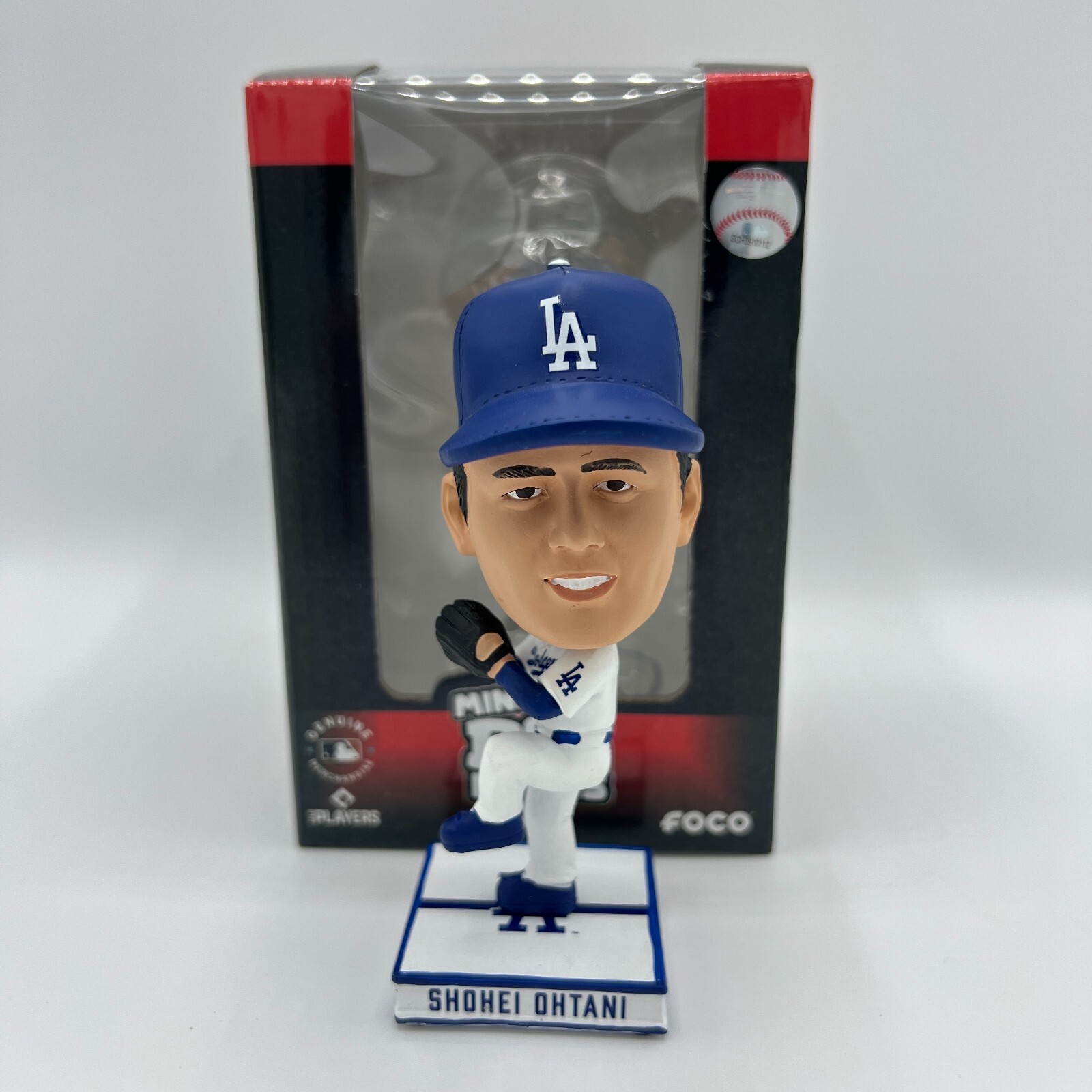 YOSHINOBU YAMAMOTO LA Dodgers Big Head Bobblehead White Home FOCO