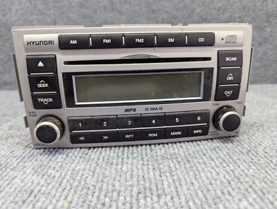 Original 2007-2008 Hyundai Santa Fe AM/FM CD MP3 Radio Receiver 28132056 -