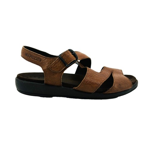 Mephisto Sam Black Grain Comfort Fisherman Sandal Men\'s sizes 37 Mephisto Sam Fisherman Sandal (Men) | Nordstrom main image 2