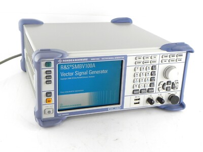 Rohde & Schwarz SMBV100A Vector Signal Generator, 6GHz B10/B92/B106/K55/K350