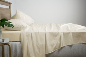 ARDOR Luxury 2500TC Cotton Rich Sheet Set (Linen/Queen)