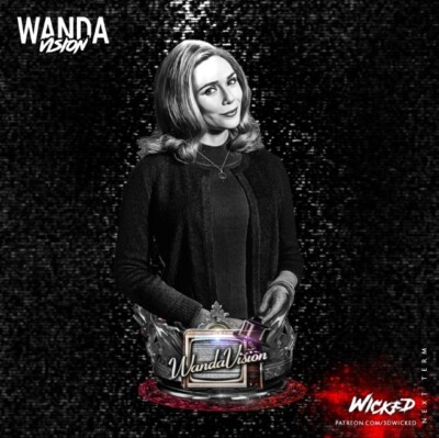 Wanda Bust resin scale model kit unpainted 3d print