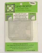 Martelli Curve Master 1/4" or 5/8" Sewing Foot, Made in USA - Your Choice