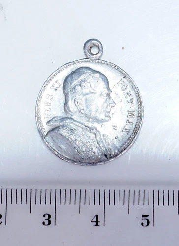 Antique Religious Motif Coin