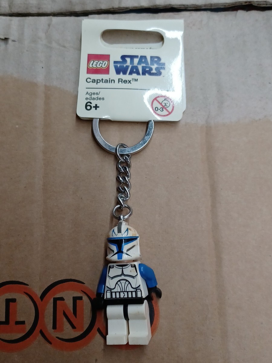 NEW Lego Star Wars Captain Rex 852356 Keychain Keyring Key Chain