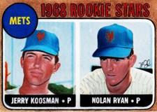 2015 NOLAN RYAN NYM RC 19/25 ORIGINAL PRINT ART SKETCH CARD ARTIST SIGNED