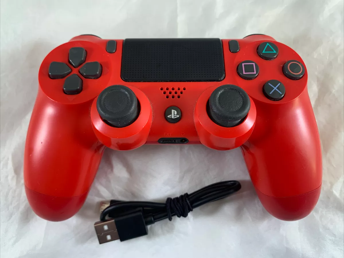 DualShock 4 Wireless Controller for Sony PlayStation 4 Magma (red