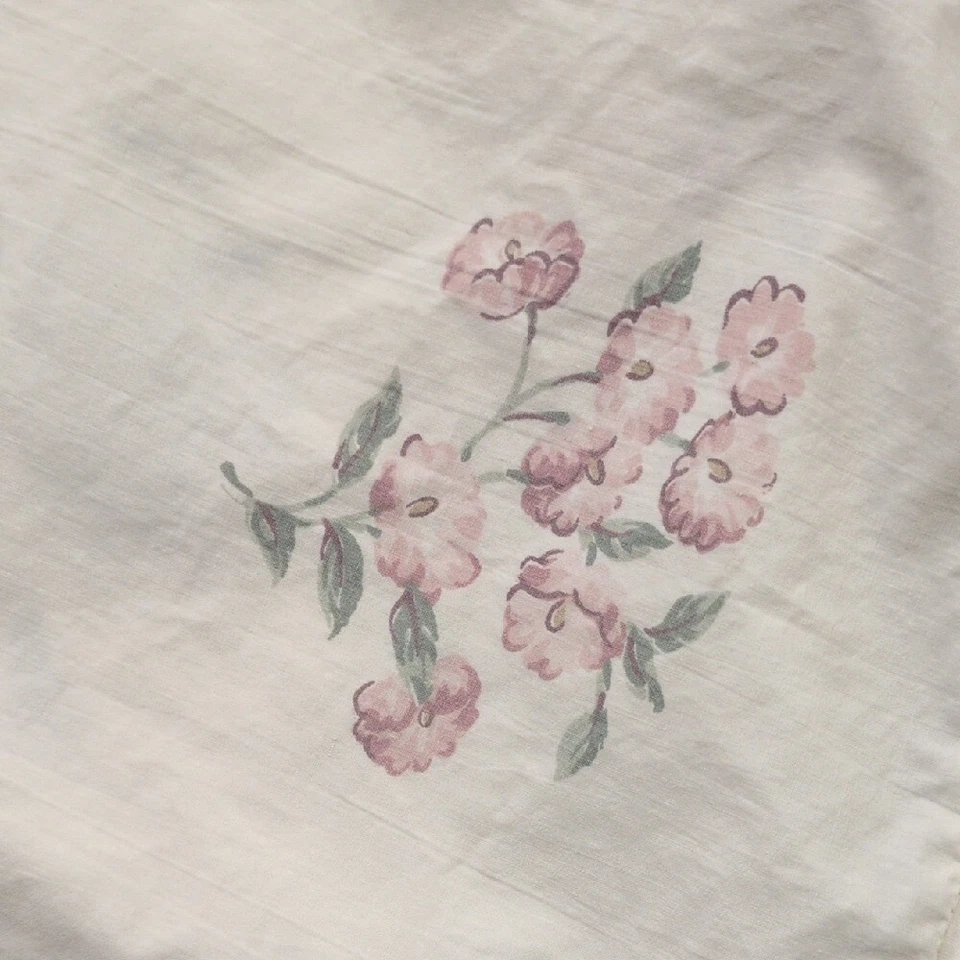 Fundas de almohada vintage Coming Home Lands End con borde con volantes - King Floral - Hechas en EE. UU. Foto 4 de 4