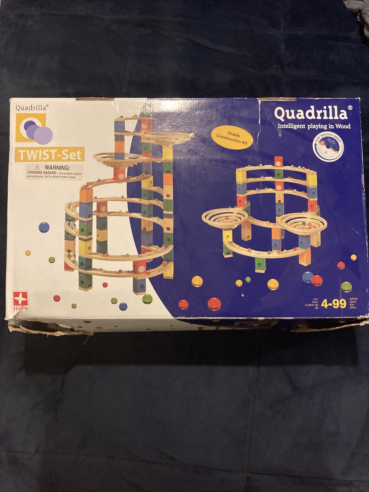 hape quadrilla twist and rail