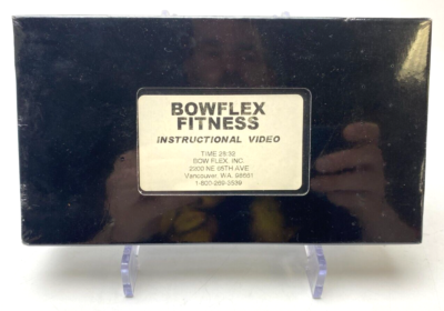 BRAND NEW BOWFLEX FITNESS INSTRUCTIONAL VIDEO ~VHS~ SEALED VTG
