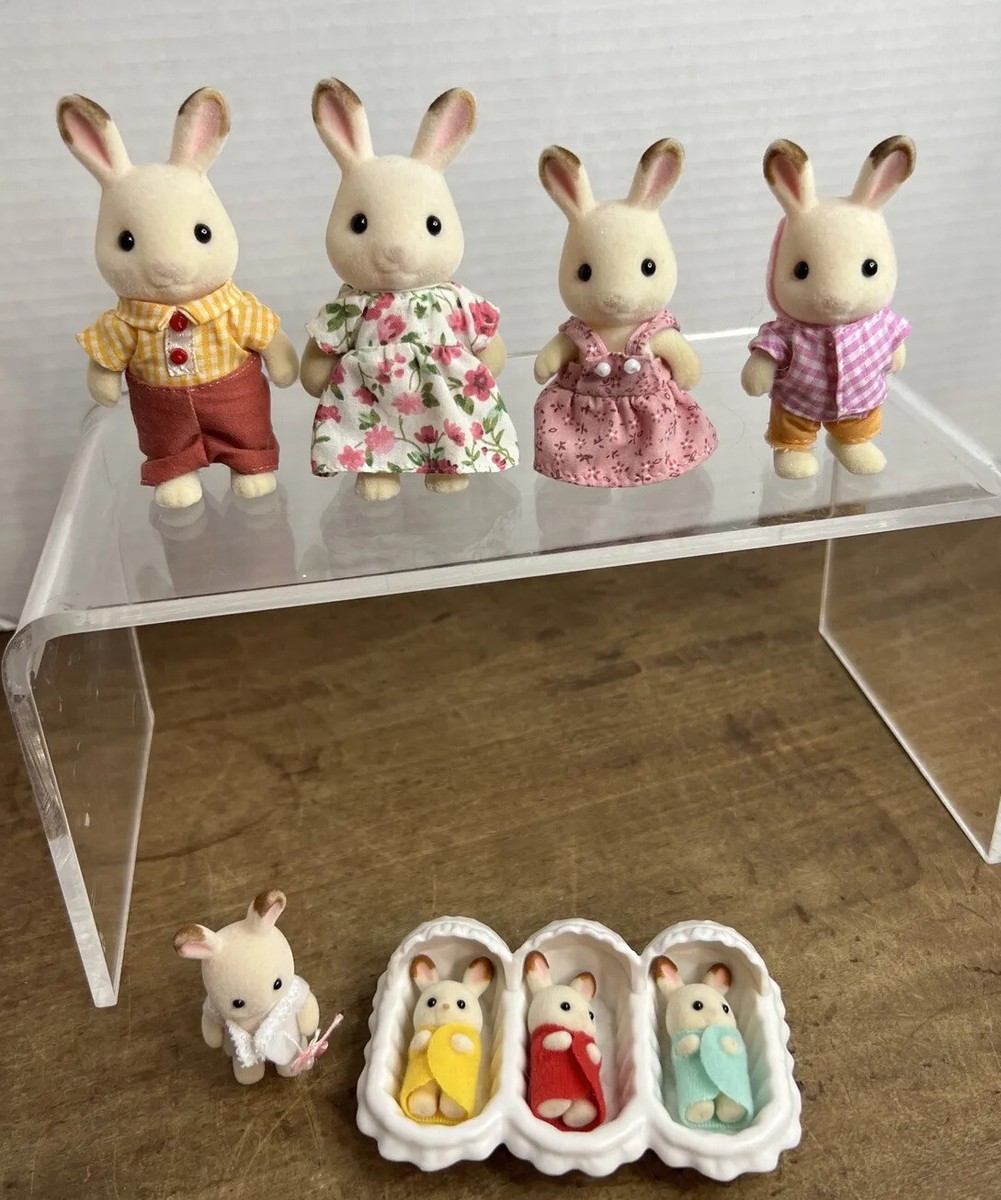 Calico Critters Hopscotch Rabbit family Of