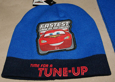 DISNEY CARS Jungen Mütze blau NEU mit Etikett