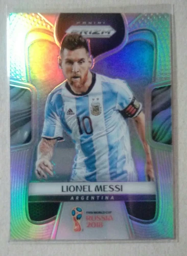 2018 Panini Prizm Soccer World Cup Lionel Messi #1 Silver Prizm